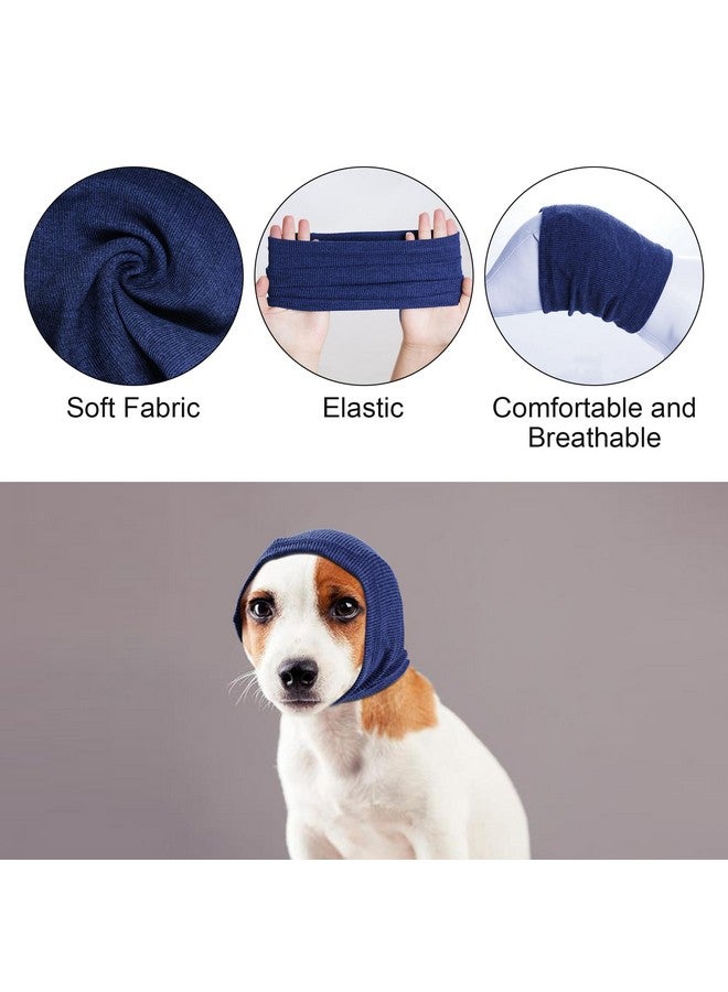 Rbenxia Dog Ear Muffs - Noise Protection Ear Cover Hoodies for Dogs (Blue, Small) - Image 3