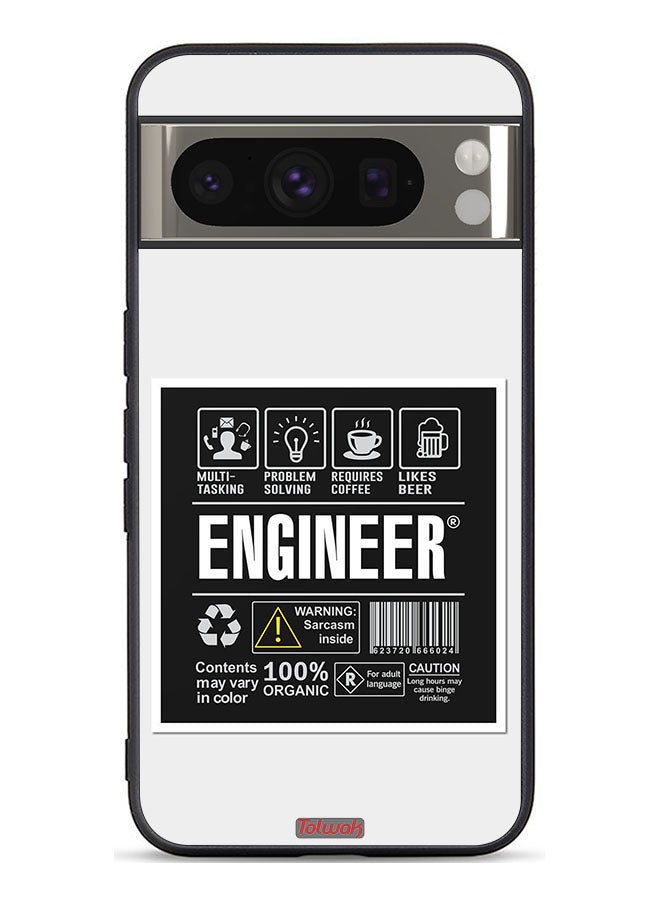 Tolwak Google Pixel 8 Pro Protective Case Cover Engineer Sticker - Image 1