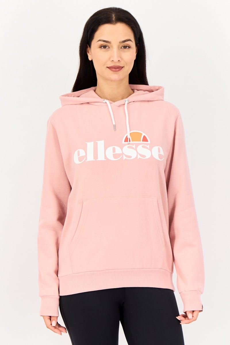 Ellesse Women Sportswear Fit Long Sleeve Outdoor Hoodie, Pink - Image 1