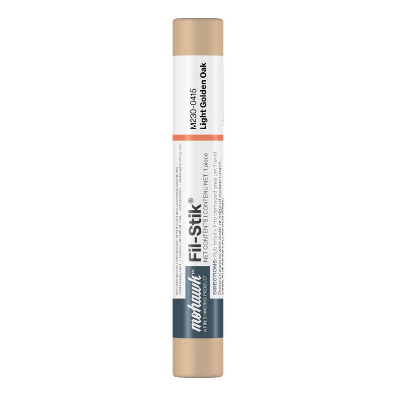 M MOHAWK Mohawk Fil-Stik Wax Putty Stick for Wood Repair, Light Golden Oak M230-0415, 1 Count - Image 1