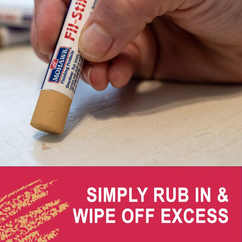 M MOHAWK Mohawk Fil-Stik Wax Putty Stick for Wood Repair, Light Golden Oak M230-0415, 1 Count - Image 2