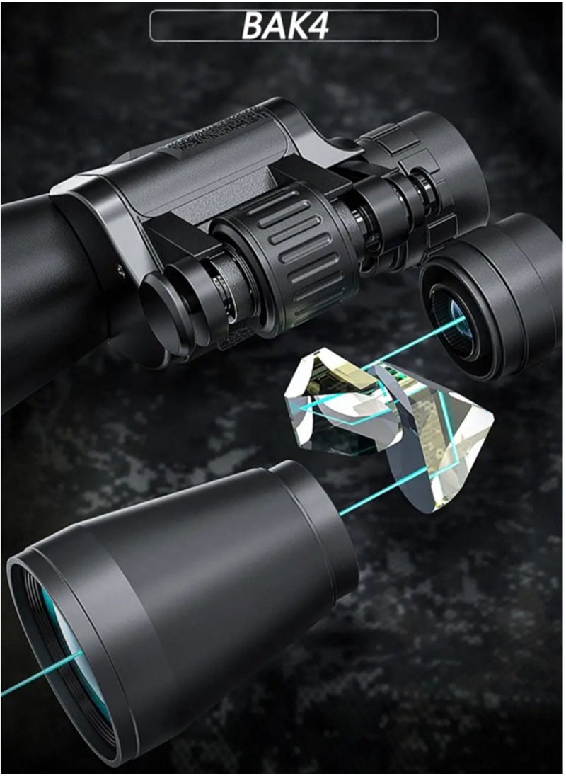 General 20x50 binoculars, high magnification HD concert binoculars, shimmering night vision, suitable for outdoor travel, bird watching and concerts  - Image 4