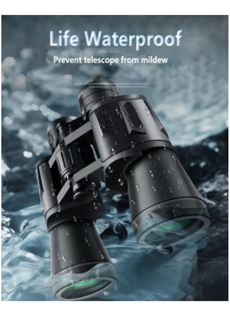 General 20x50 binoculars, high magnification HD concert binoculars, shimmering night vision, suitable for outdoor travel, bird watching and concerts  - Image 5