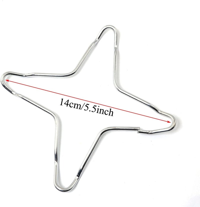 ديروفان حلقة موقد غاز من الفولاذ المقاوم للصدأ من ديروفان - حامل مقلاة مقاس 14 × 14 سم لأواني الطهي وأواني الحليب وآلات صنع القهوة - دعامة رف موقد غاز عالمية لسطح موقد المطبخ - Image 2