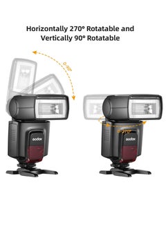 Godox T560II Universal On-Camera Flash GN38 Standard Hot Shoe 2.4G Wireless Trigger with Trigger Transmitter Compatible with Canon Sony Nikon Panasonic Olympus Pentax and Other DSLR Cameras  - Image 4