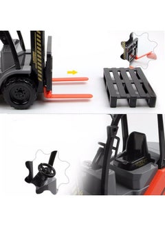 Liberty imports Liberty Imports Toy Forklift Truck with Pallet & Cargo - 1:22 Scale Friction Powered Wheels & Manual Lifting Control - Warehouse Lifting Vehicle for Kids Play  - Image 5