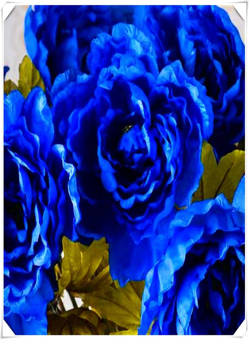 GGOOT 20pcs Peony Seeds Deep Blue Ornamental Flowers Suitable for Planting in Garden Green Space DIY Garden Craft Art Decoration - Image 1