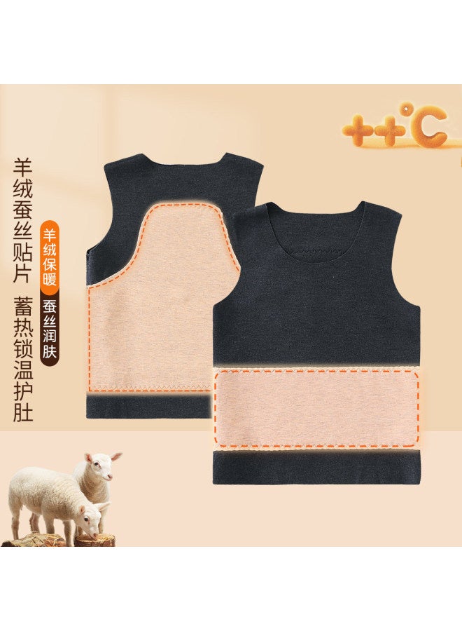 Children's Wear Boys' Autumn And Winter Fashion Versatile Warm Vest Warm Clothing - Image 2