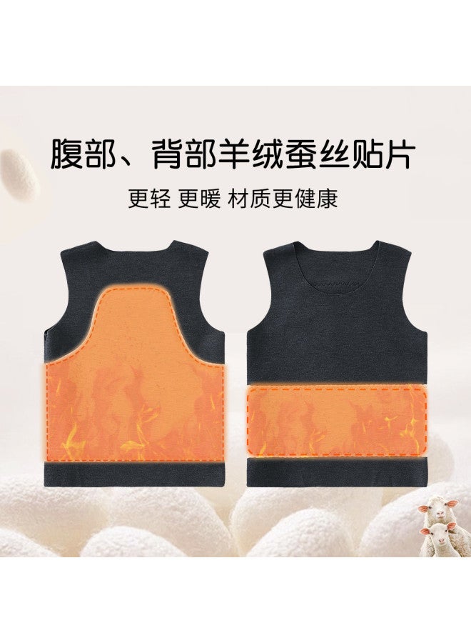 Children's Wear Boys' Autumn And Winter Fashion Versatile Warm Vest Warm Clothing - Image 4