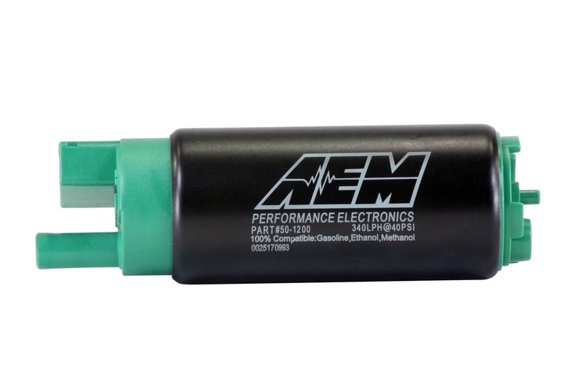 AEM 50-1200 E85 In-Tank Fuel Pump, Black, 4.055 x 1.535 x 1.535 inches - Image 2