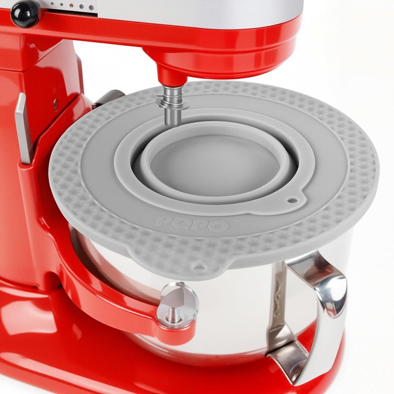 KIDOT Silicone Mixer Bowl Cover Compatible with KitchenAid 6 Quart Bowl-Lift Stand Mixer, Mixer Bowl Lid to Prevent Spilling of Ingredients - Image 1