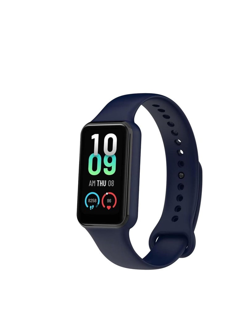 Sport Band Compatible With Amazfit Band 7 Fitness Tracker Replacement Strap Soft Silicone Wristband Bracelet For Amazfit Band7 - Image 1