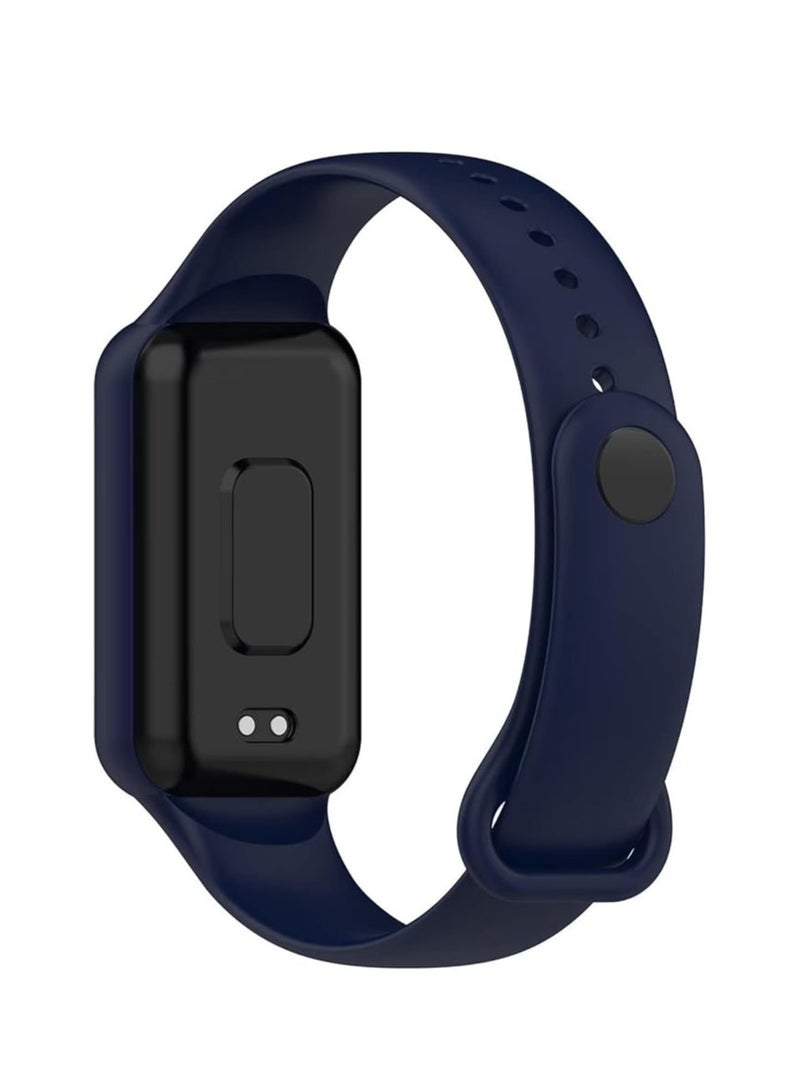 Sport Band Compatible With Amazfit Band 7 Fitness Tracker Replacement Strap Soft Silicone Wristband Bracelet For Amazfit Band7 - Image 2