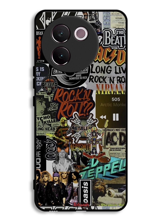 Tolwak Vivo V30e 5G Protective Case Cover Long Live Rock N Roll - Image 1