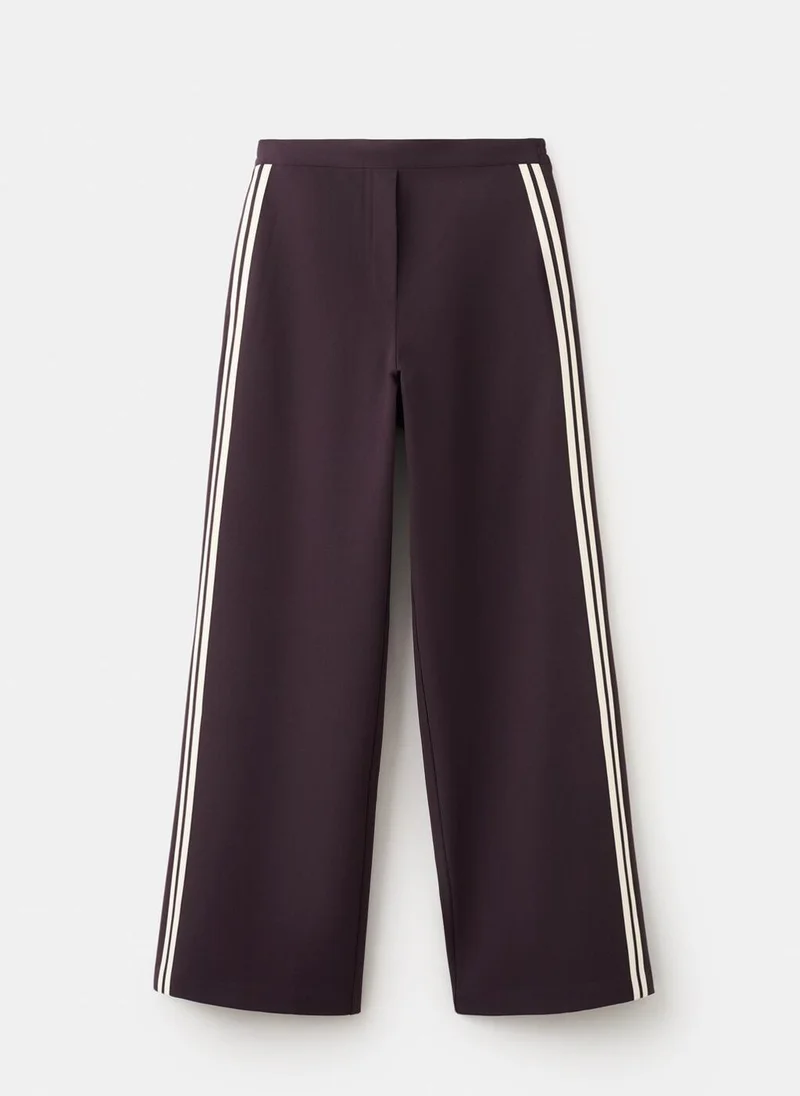Mango  Combined striped trousers for Women | Best Price UAE