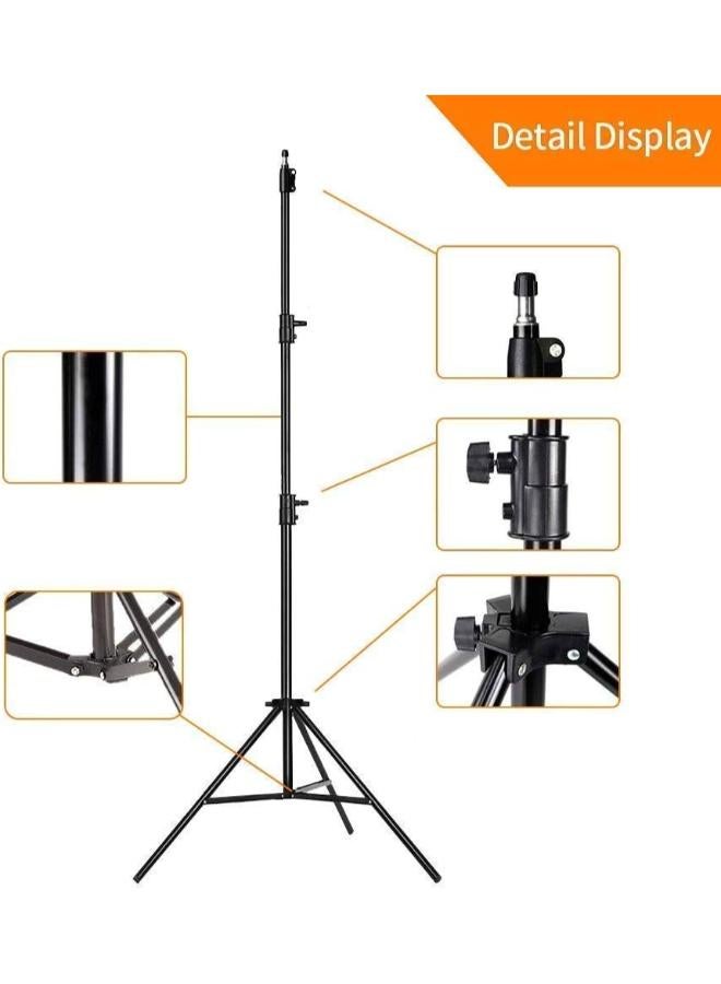 71 Inch Portable Tripod with Mobile Holder - Image 4