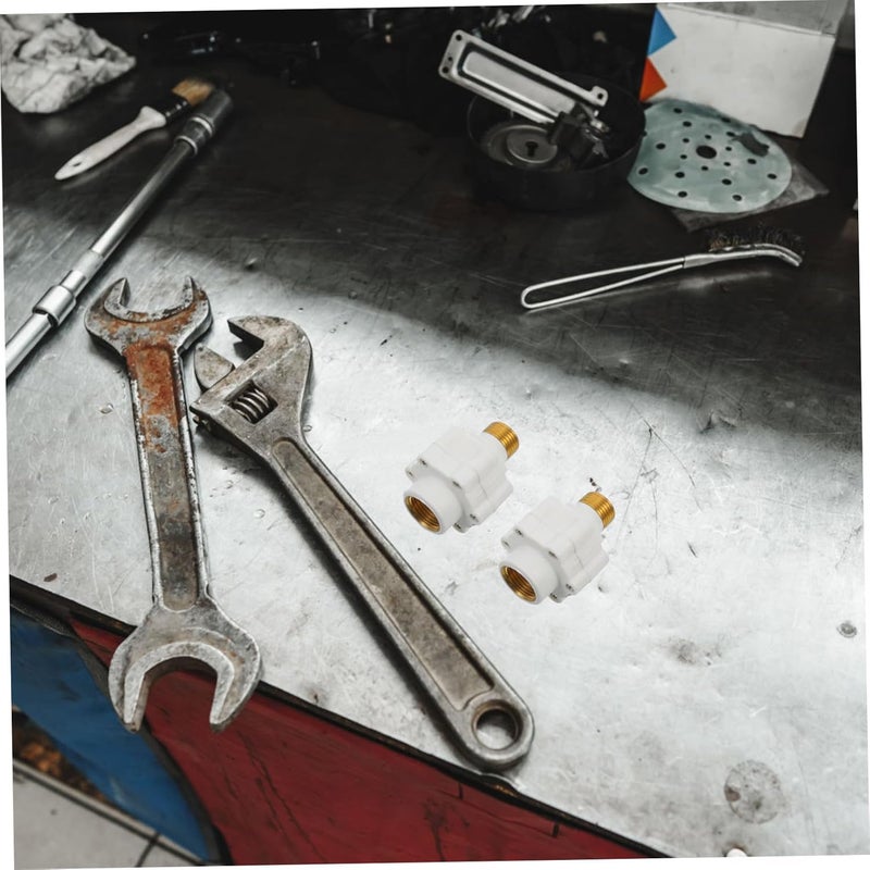 2pcs Electric Water Heater Anti-Leakage Device Kitchen Bathroom Leakage Protection Integrated Copper Head for Solar Easy Installation and Electric Shock Prevention Accessories - Image 5