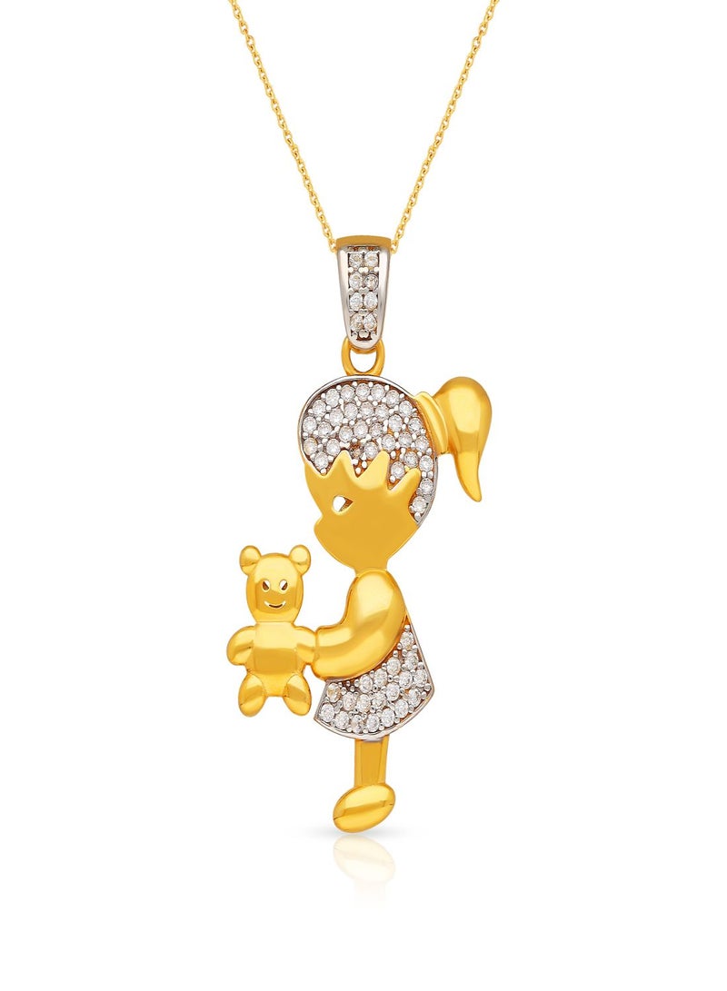 Malabar Gold and Diamonds 22 Carat 916 Purity Malabar Gold Pendant LAPN251Y - Image 1