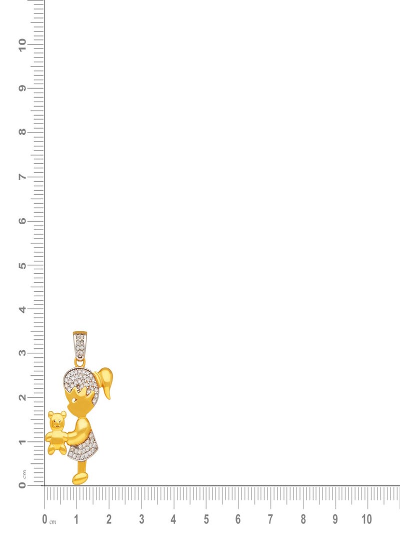 Malabar Gold and Diamonds 22 Carat 916 Purity Malabar Gold Pendant LAPN251Y - Image 5