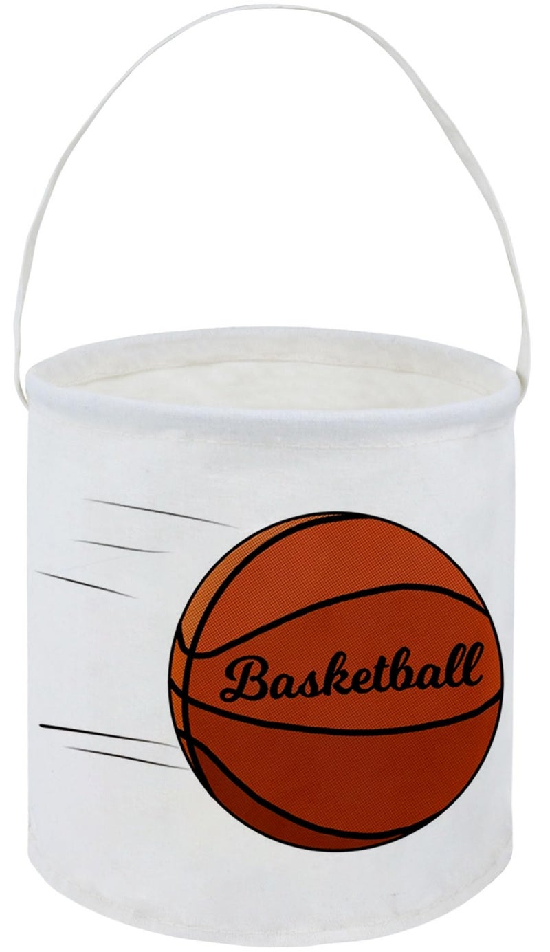 Essme Basketball BasketKids Easter Basket for Basketball DecorBoys BasketsEaster Gifts for Girls and BoysEaster Basket EmptyBasketball - Image 2