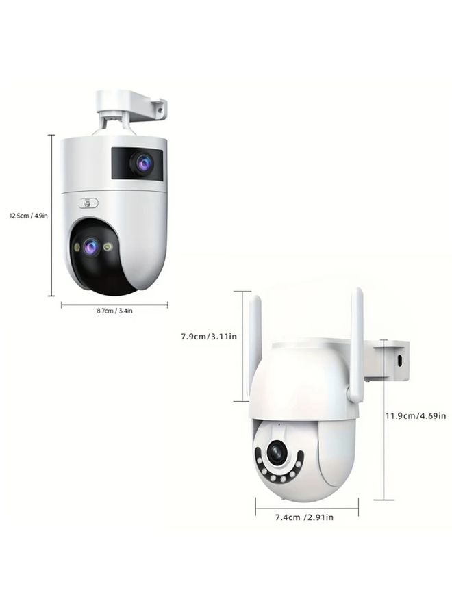 2 4G X890 AI Motion Detection 1296P Full HD 360 Rotating Security Camera Color Night Vision - Image 3