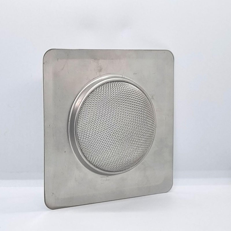 HIKIN SUPERMARKET™ 2025 Upgrade Square Stainless Steel Kitchen Strainer 11 CM Sink Jali, Drain Filter, Anti Clogging Mesh Hair Catcher Drain Cover (ONLY for Square Sink) - Image 4