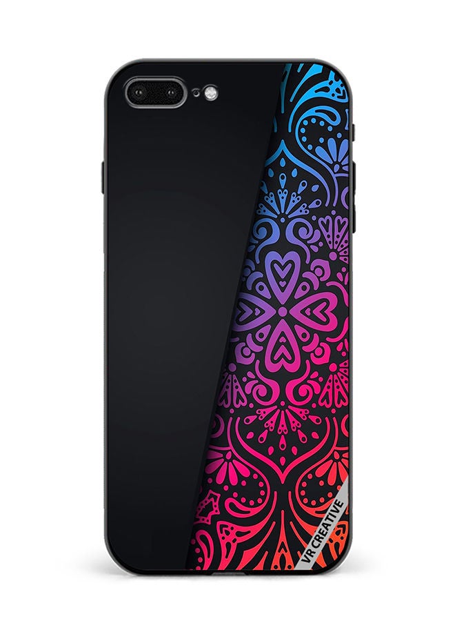 VR CREATIVE Protective Case Cover For Apple iPhone 7 Plus/8 Plus Mandala Design Multicolour - Image 1