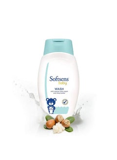 Softsens Baby Tear Free Baby Wash With Natural Milk Cream & Shea Butter (200Ml X Pack Of 2)  - Image 2