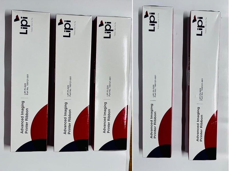 RT LIPI PLQ 20 Pack of 5 pcs Ribbon Cartridge - Image 1