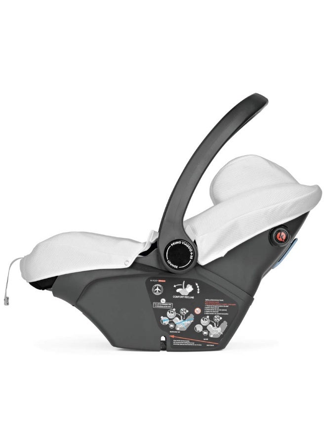 Peg Perego Primo Viaggio 4-35 Infant Car Seat Clima Cover - Accessory - White-Compatible with Any Primo Viaggio Infant car seat - Image 2