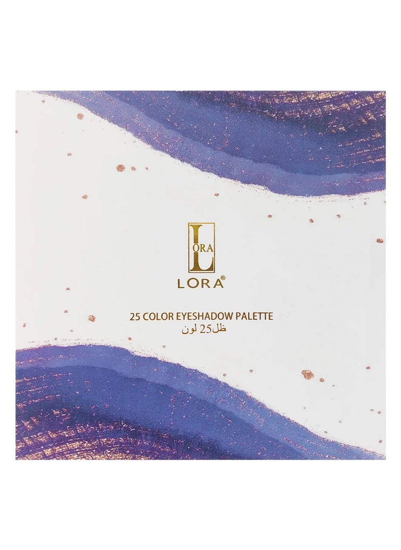 LORA 25 COLOR EYESHADOW PALETTE  - Image 3