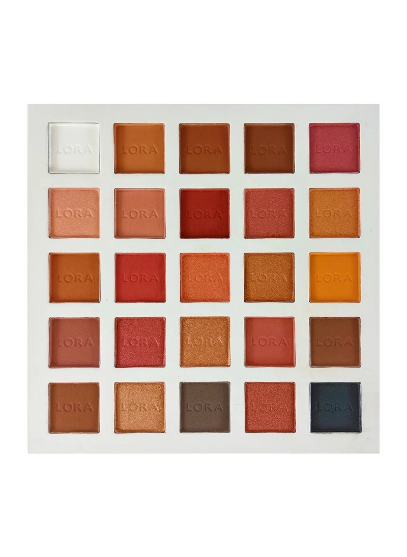LORA 25 COLOR EYESHADOW PALETTE  - Image 2