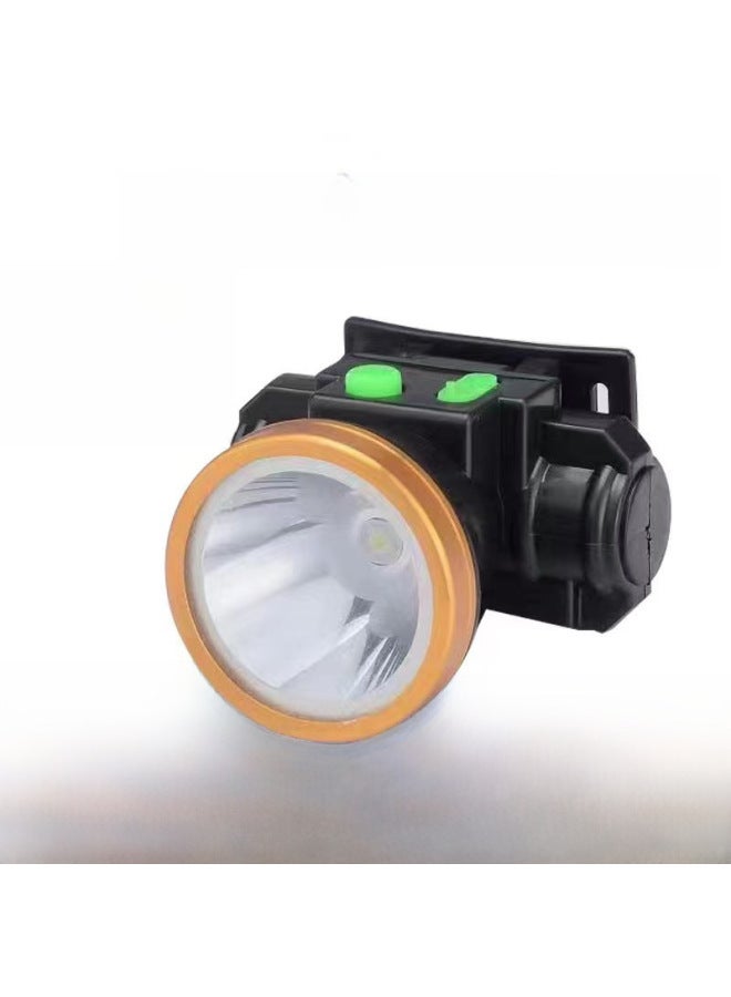 Generic Decorative Lighting/headlamp Headset Flashlight/headlamp Headset Flashlight-Color:1046B-50W(18650 Battery) 5cm Lamp Holder Plastic Box Pack Charger  - Image 2