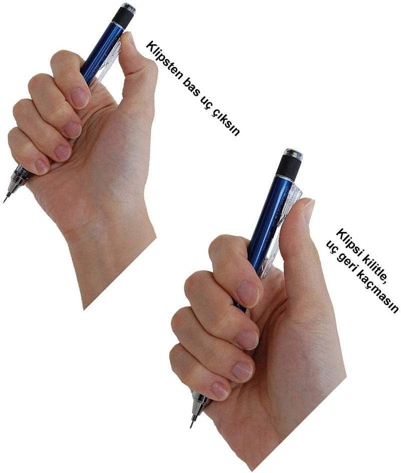 Tombow Tombow Mono Graph Shaker Mechanical Pencil 05mm Black Body SHMG11 - Image 2