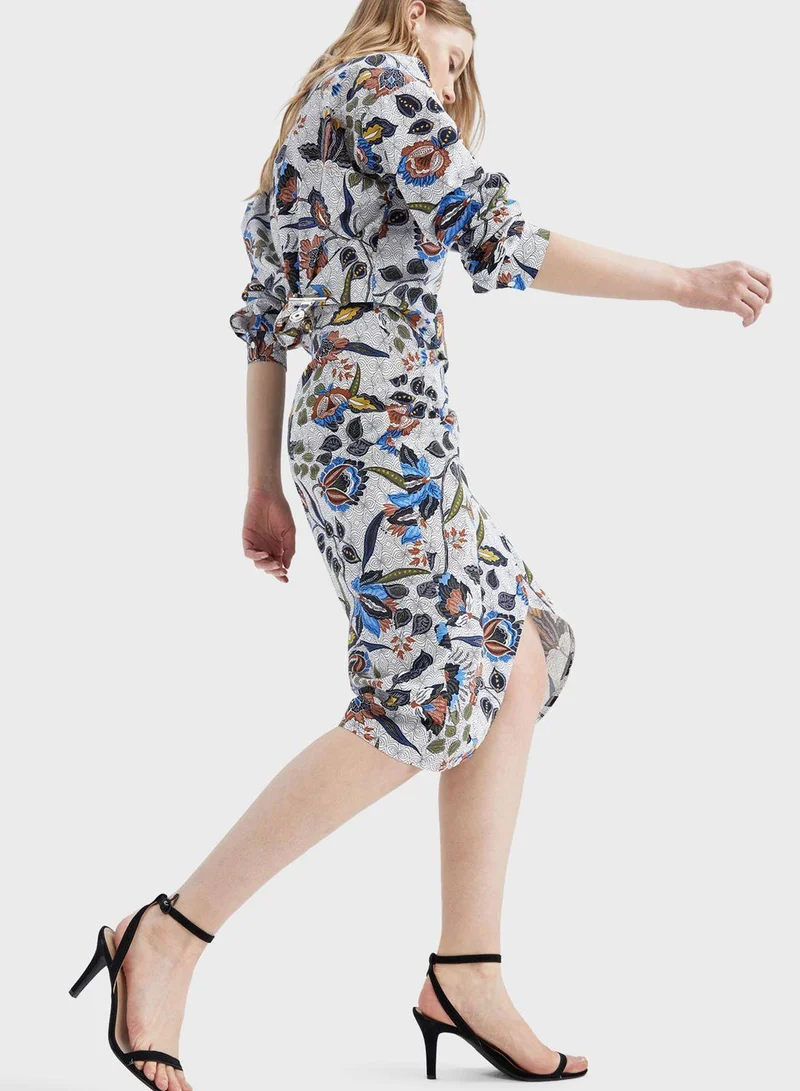 DeFacto Side Slit Skirt