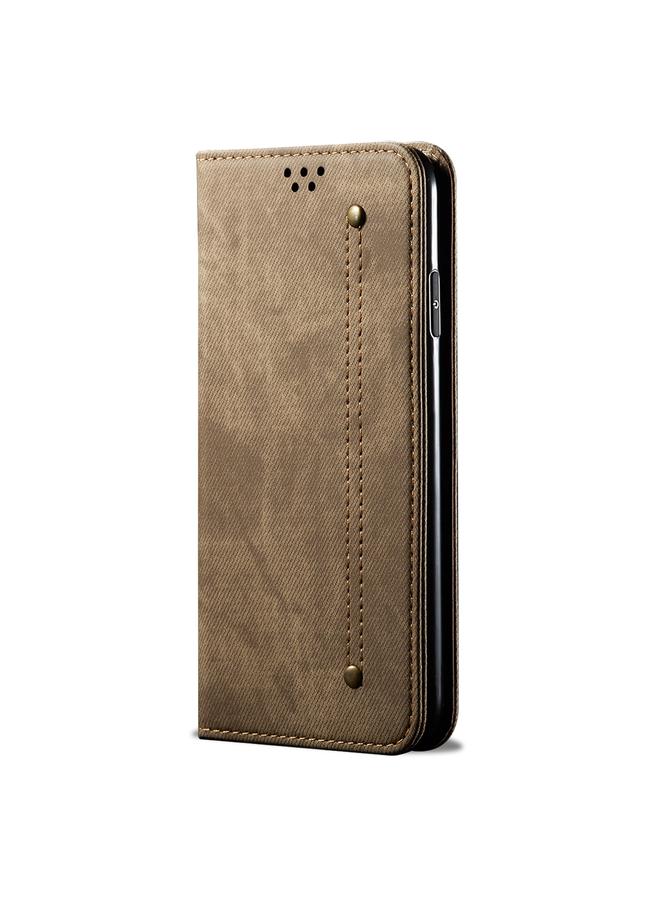 S-TOP Case For Nothing Phone 2A Denim Texture Casual Style Flip Leather Case - Image 3