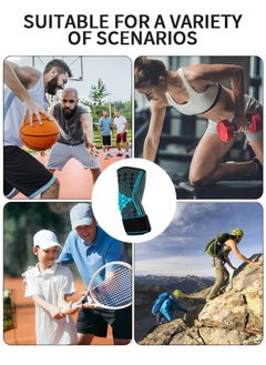 GROIC 1 Pair Elbow Brace with Strap, Elbow Compression Sleeve, With Adjustable Strap for Weightlifting, Arthritis, Workouts, Reduce Joint Pain During Fitness Activity (Large)  - Image 5