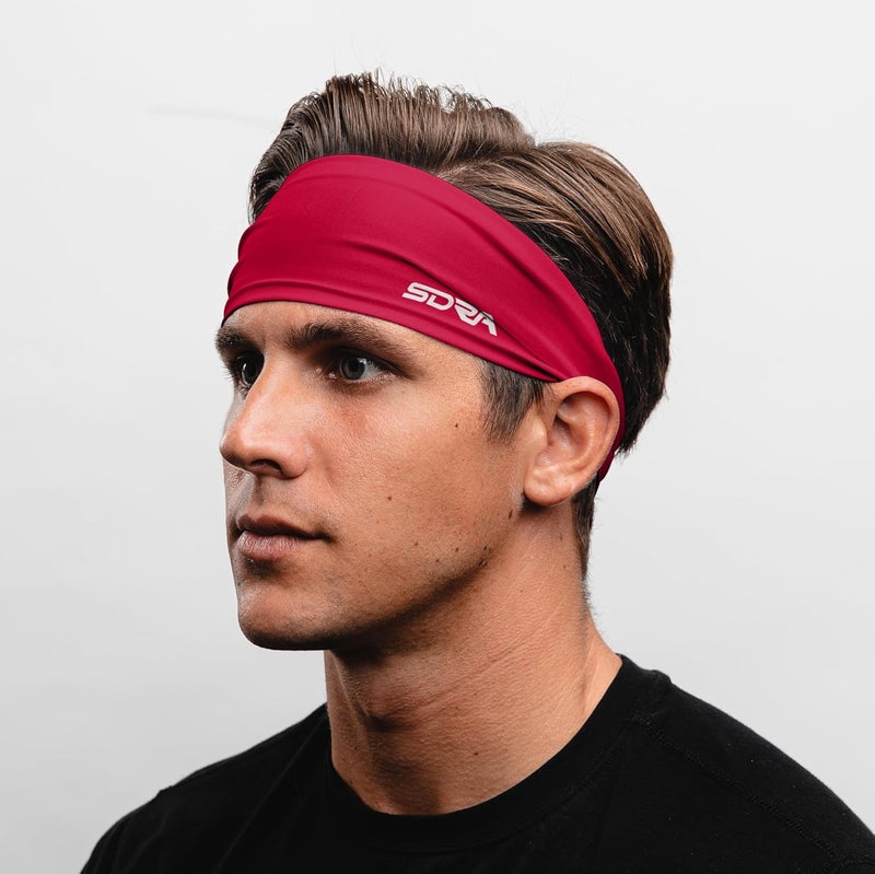 Suddora Workout Headband - Lightweight, Stylish & Comfortable Spandex Headband for Running, Workout, Football, Cosplay & Costumes - Image 2