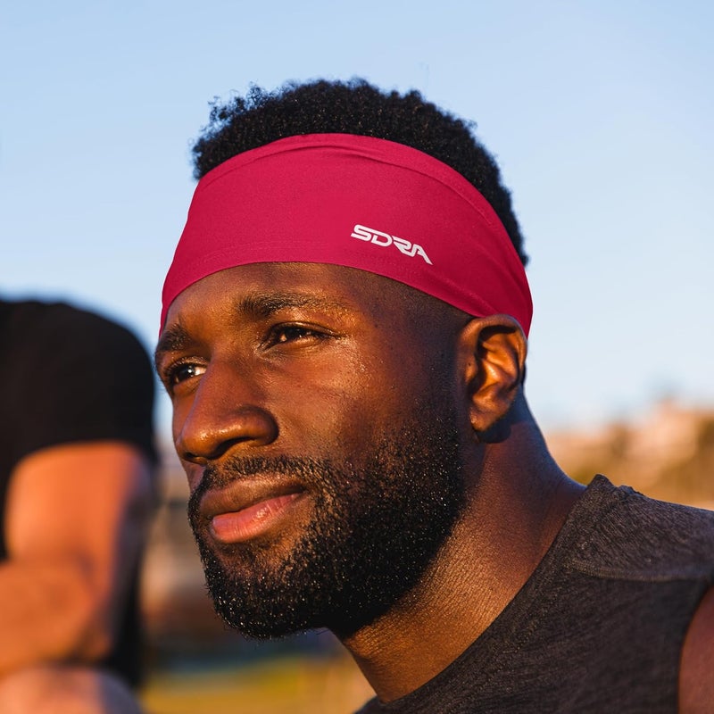 Suddora Workout Headband - Lightweight, Stylish & Comfortable Spandex Headband for Running, Workout, Football, Cosplay & Costumes - Image 4