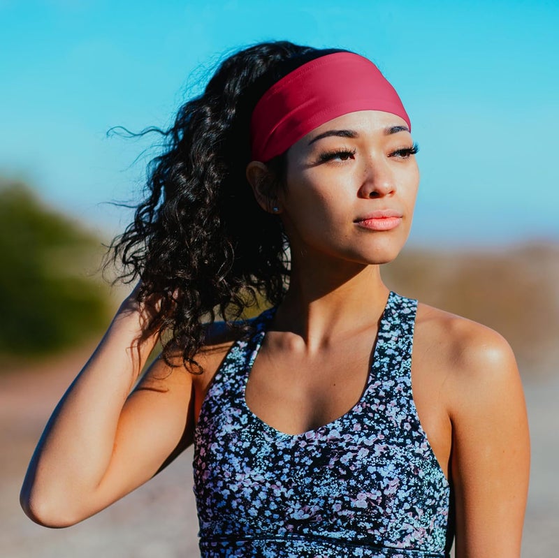 Suddora Workout Headband - Lightweight, Stylish & Comfortable Spandex Headband for Running, Workout, Football, Cosplay & Costumes - Image 5
