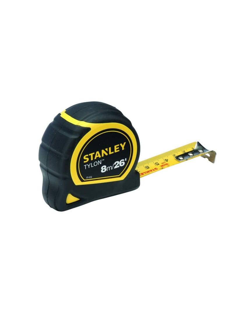 STANLEY Tylon 8m/26ft Pocket Tape Yellow/Black, 0-30-656 - Image 2