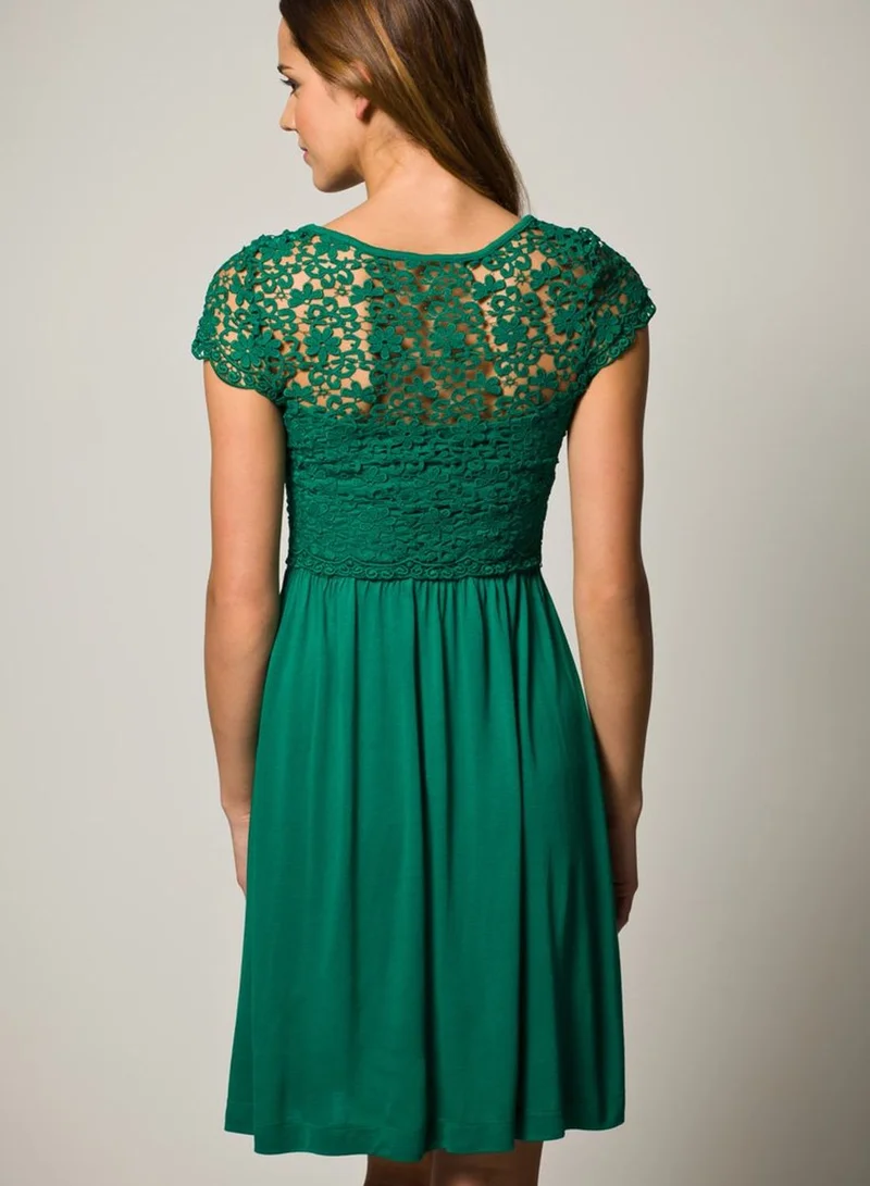 Great Plains SAMBA LACE Dress green