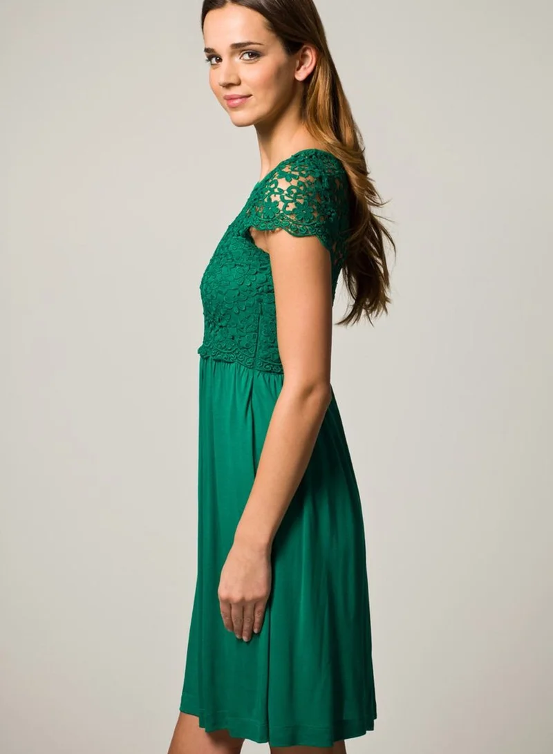 Great Plains SAMBA LACE Dress green