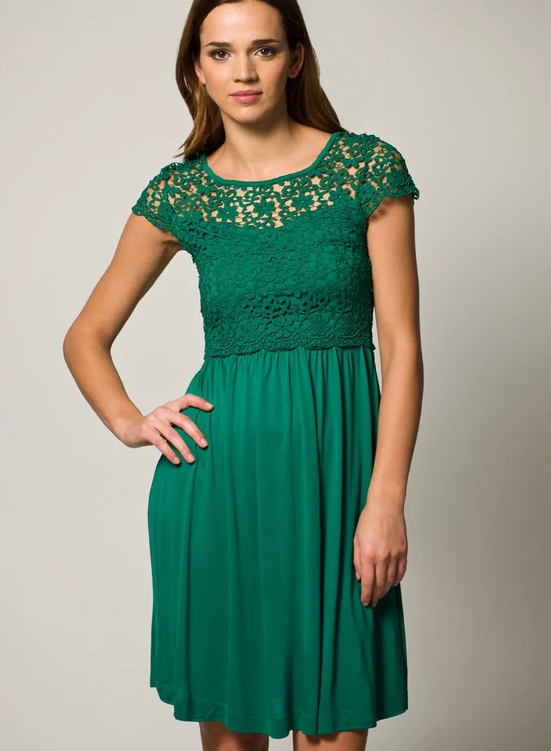 Great Plains SAMBA LACE Dress green