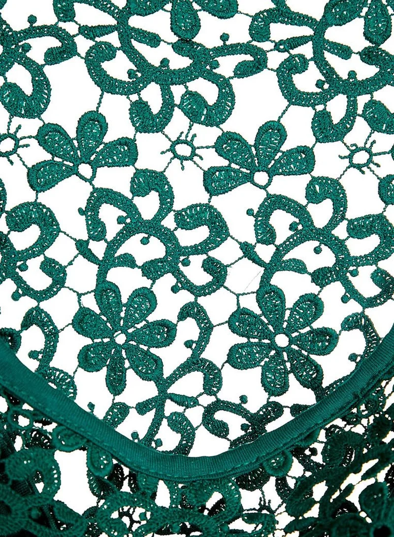 Great Plains SAMBA LACE Dress green