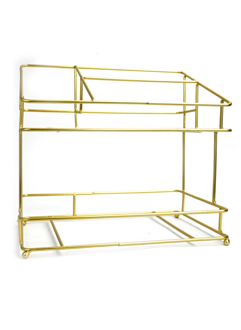 2 Layer Rectangular-Shape Tray