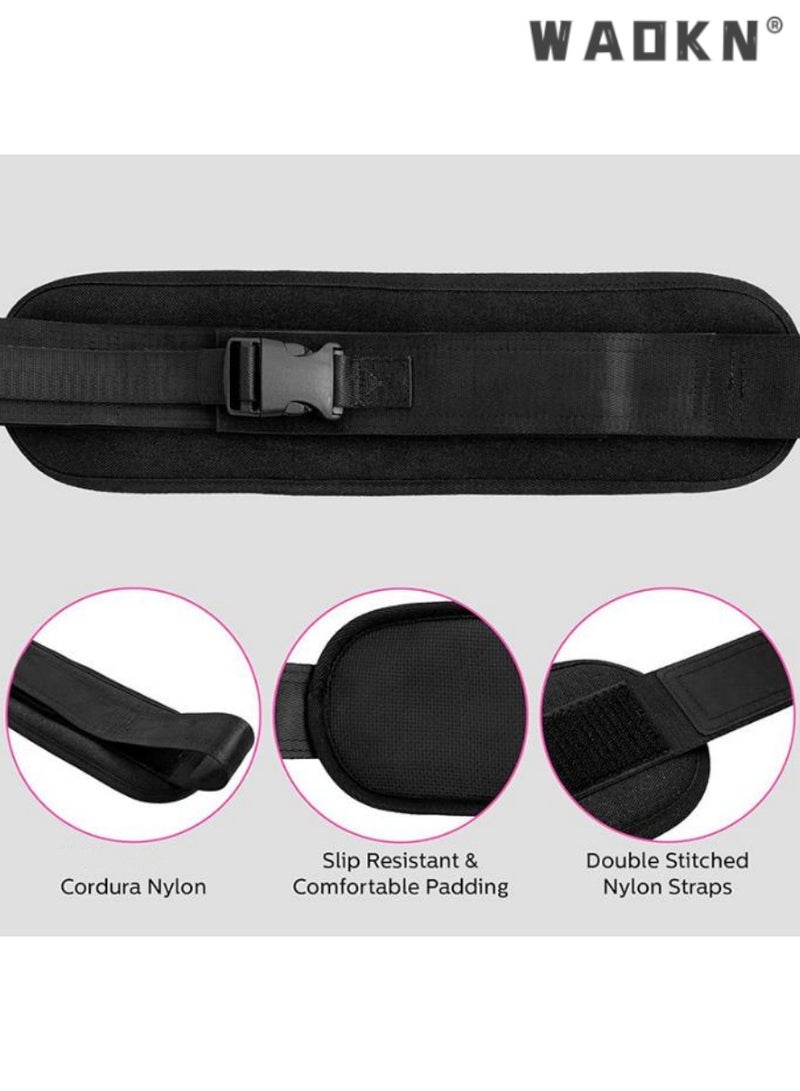WAOKN Premium Hip Thrust Belt for Weighted Glute Bridgek,Ideal for Home Fitness, Aerobics, and Strength Training, Enhance Your Workout with Comfortable Padding, Secure Fit, and Easy Setup  - Image 5