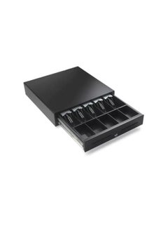 Generic 5 Compartment Cash Drawer with Removable Tray and Coin Holder - Black  - Image 2