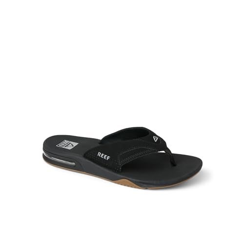Reef Fanning Men's Sandals Black/silver - 8 Medium - Image 3