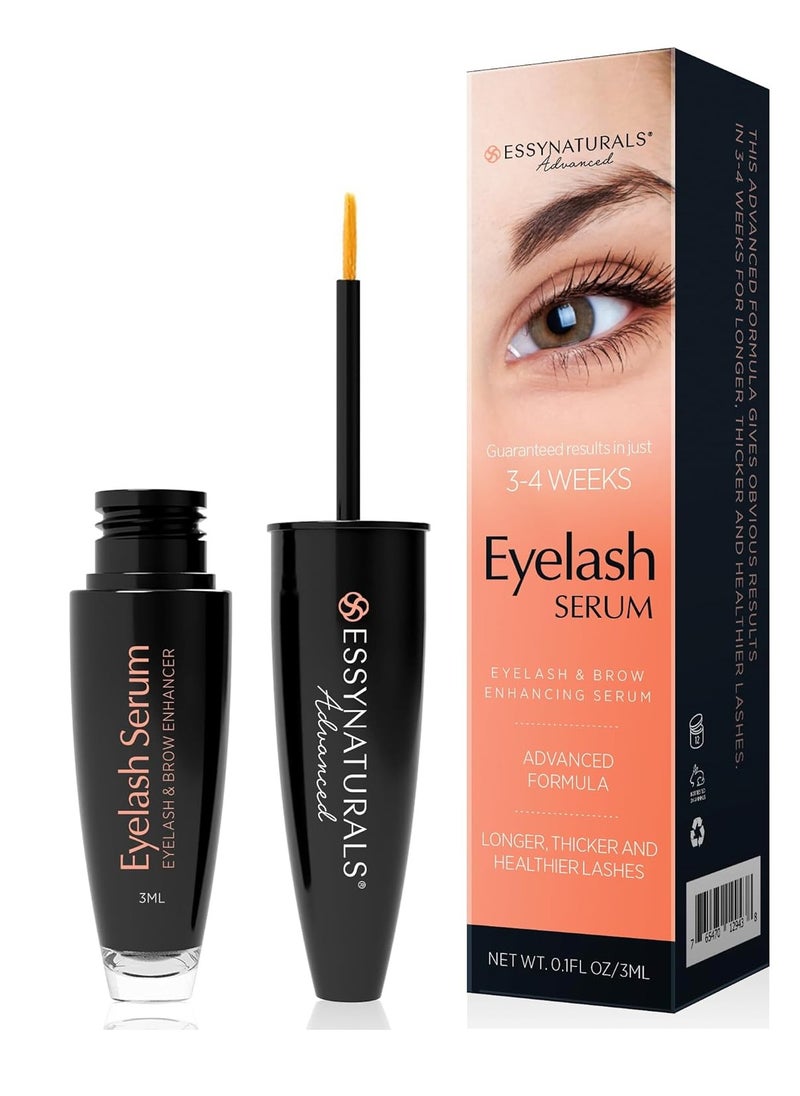 EssyNaturals Advanced - Essynaturals Premium Eyelash Growth Serum for Longer, Fuller, Thicker Lashes - Image 1